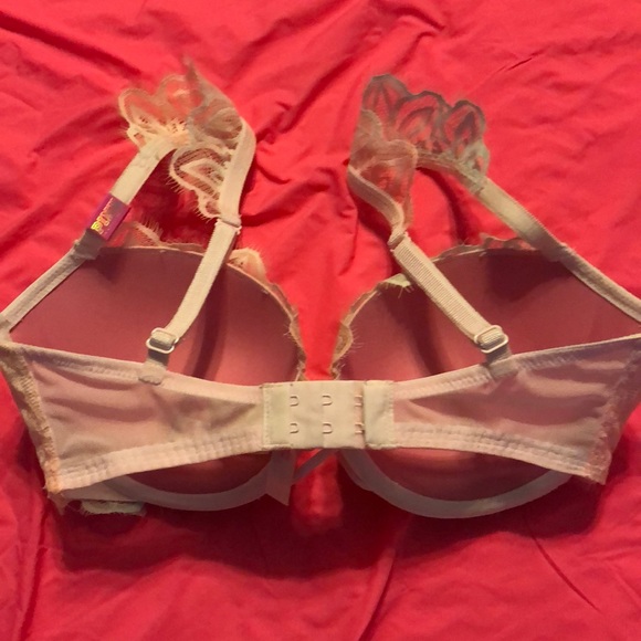 PINK 32DD Floral Lace Date Bra - Picture 5 of 6